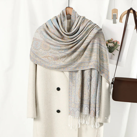 White Camel Pashmina