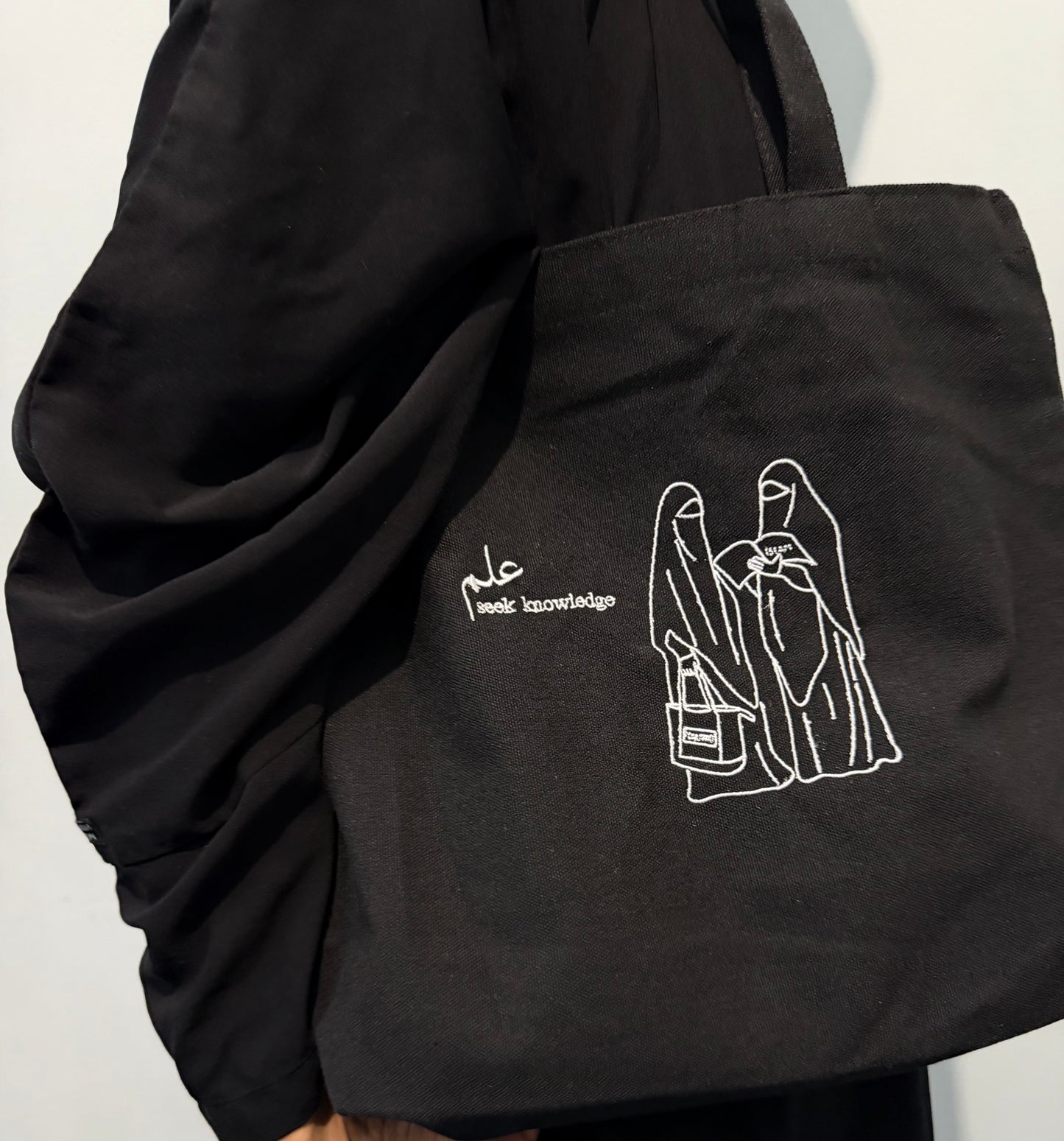 Ilm Mini Embroidered Tote