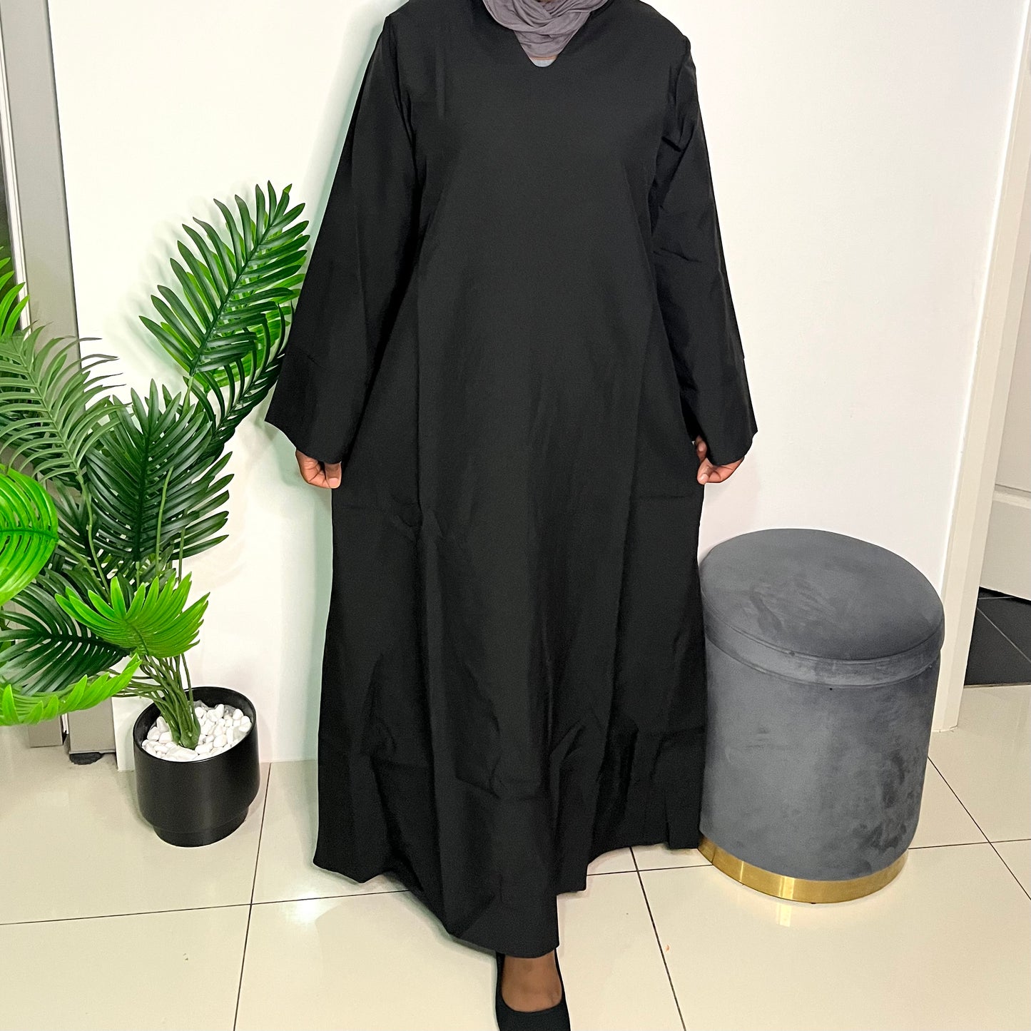 Safiya Linen Abaya
