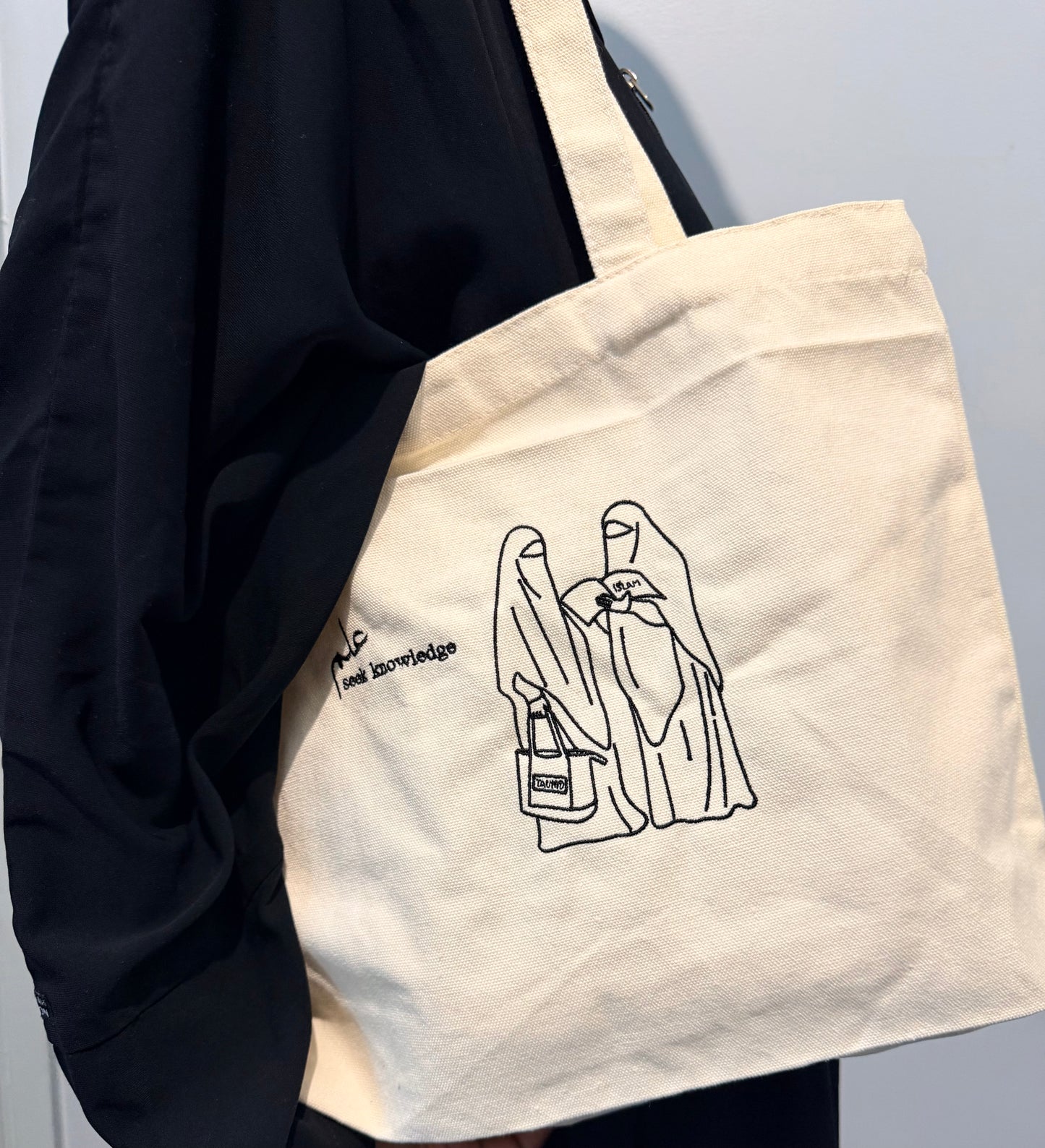 Ilm Mini Embroidered Tote