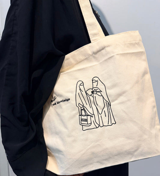 Ilm Mini Embroidered Tote