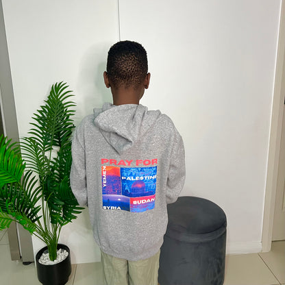 Pray For Humanity - Youth Oversized Hoodie