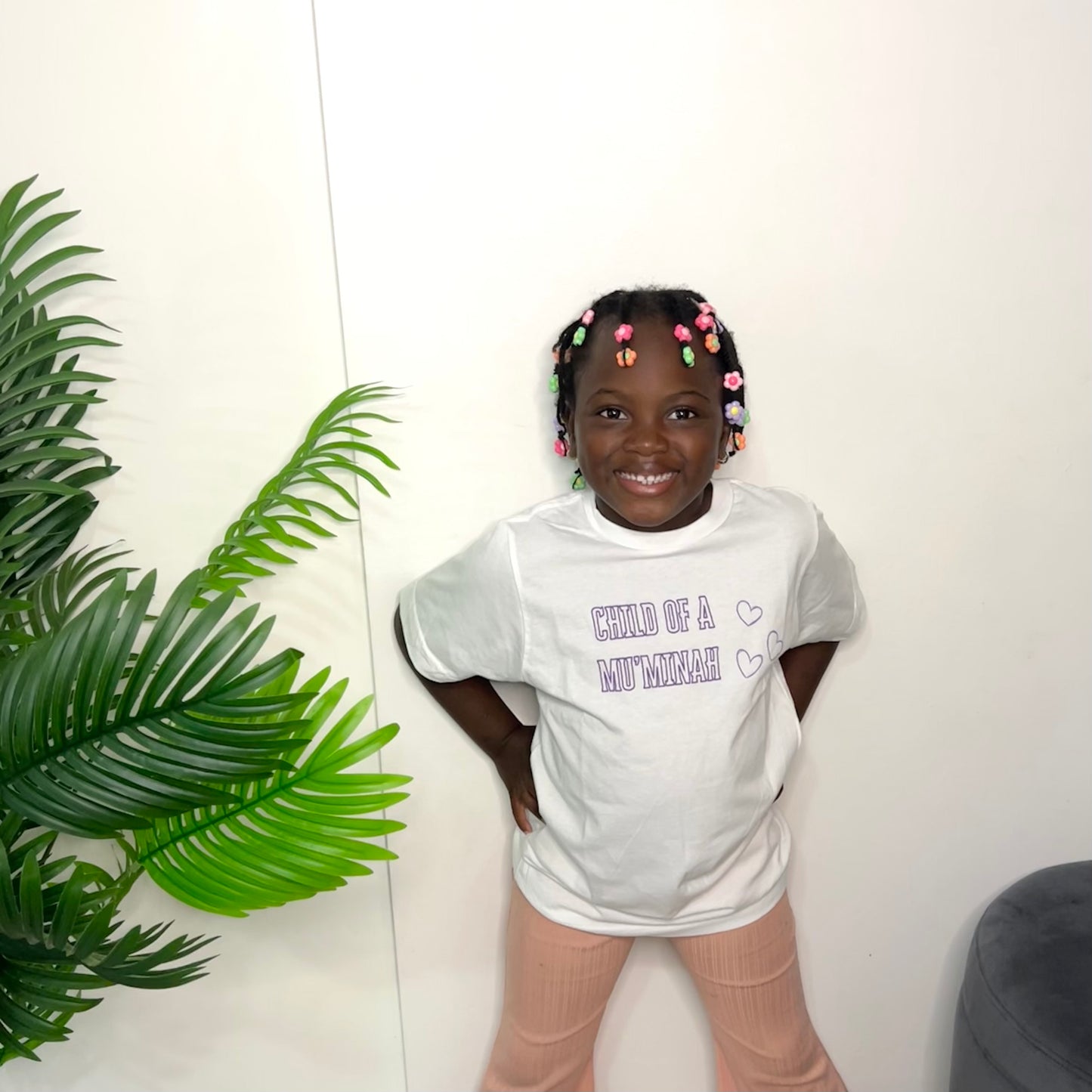 Girls Tee - Child of a Mu'minah
