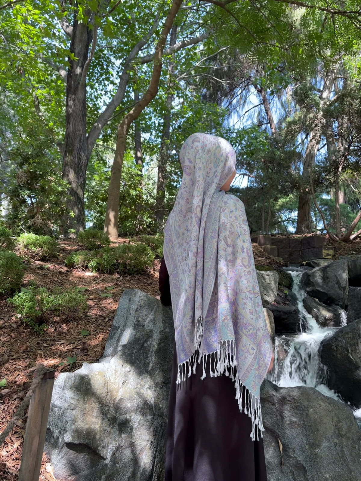 Lilac Pashmina