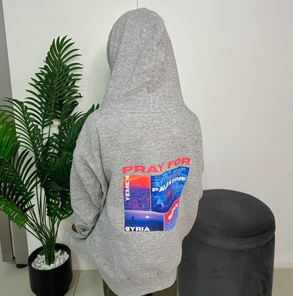 Pray For Humanity - Youth Oversized Hoodie