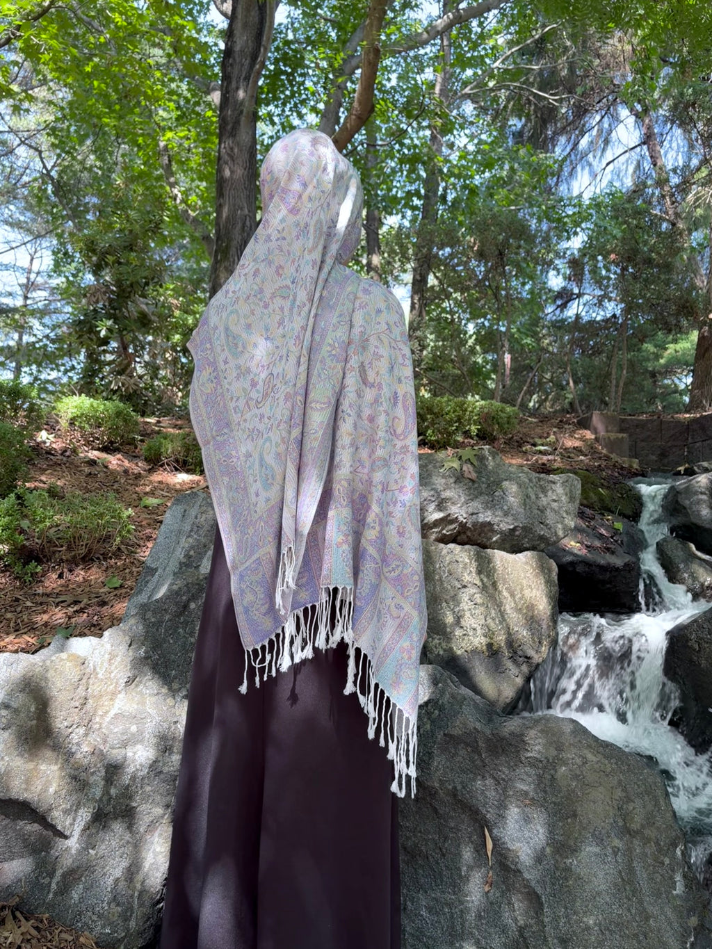 Lilac Pashmina