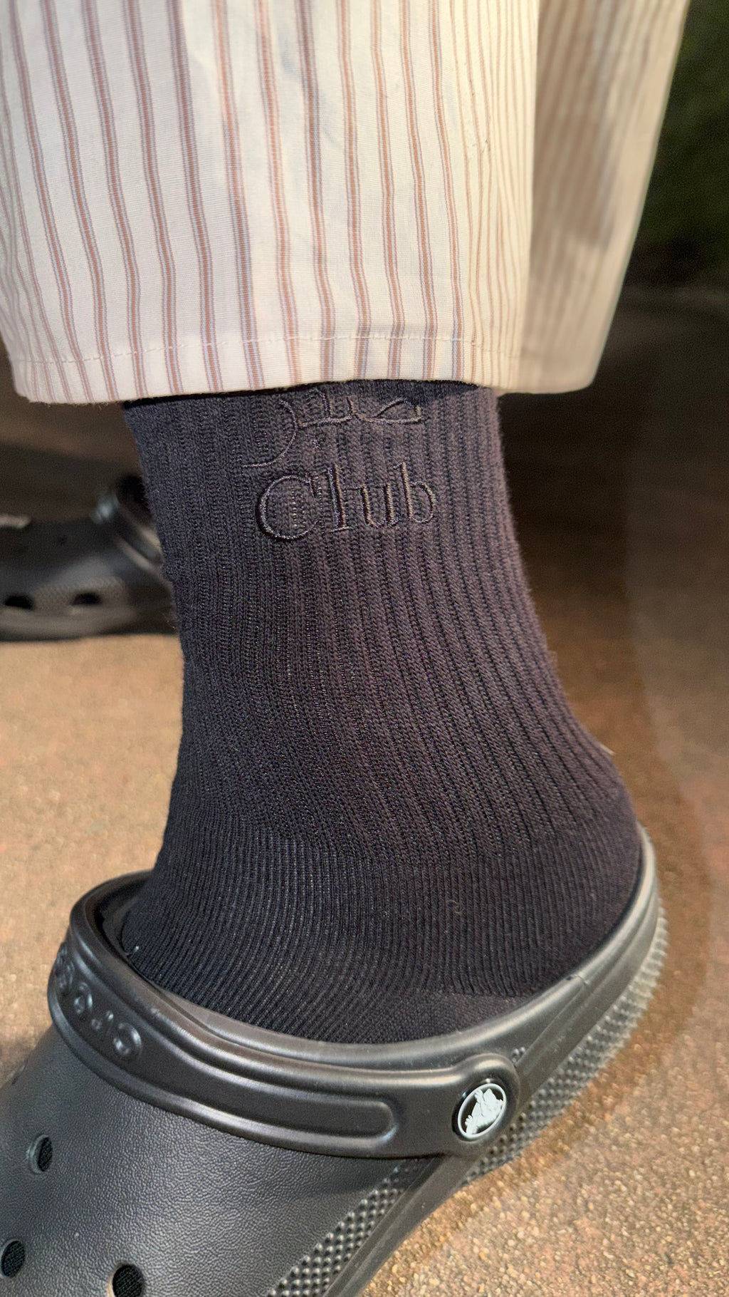 Ṣabr Club Embroidered Socks