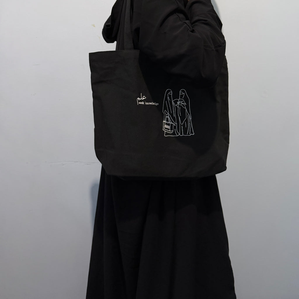 Ilm Mini Embroidered Tote