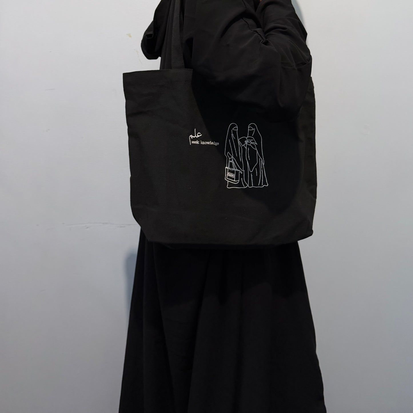 Ilm Mini Embroidered Tote