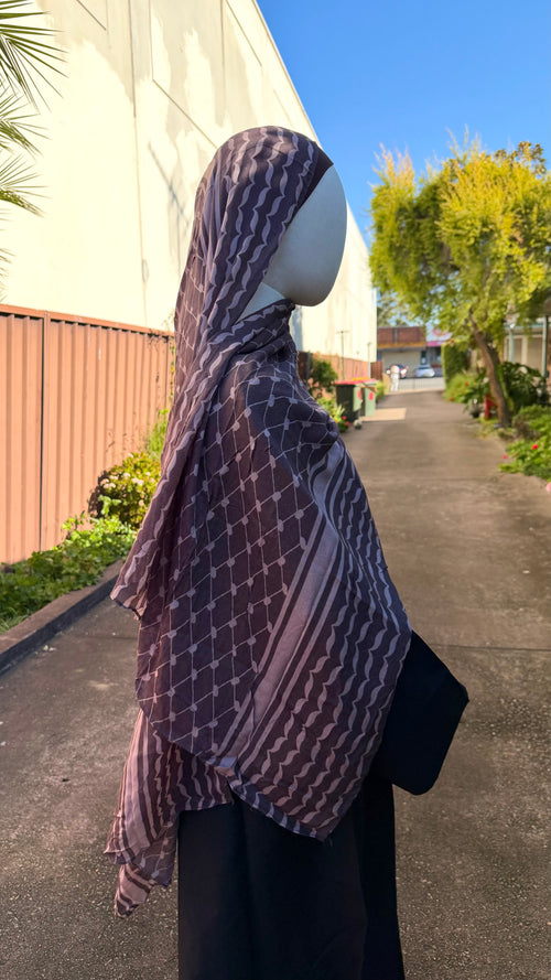 Keffiyeh Modal Hijab (Limited Edition)