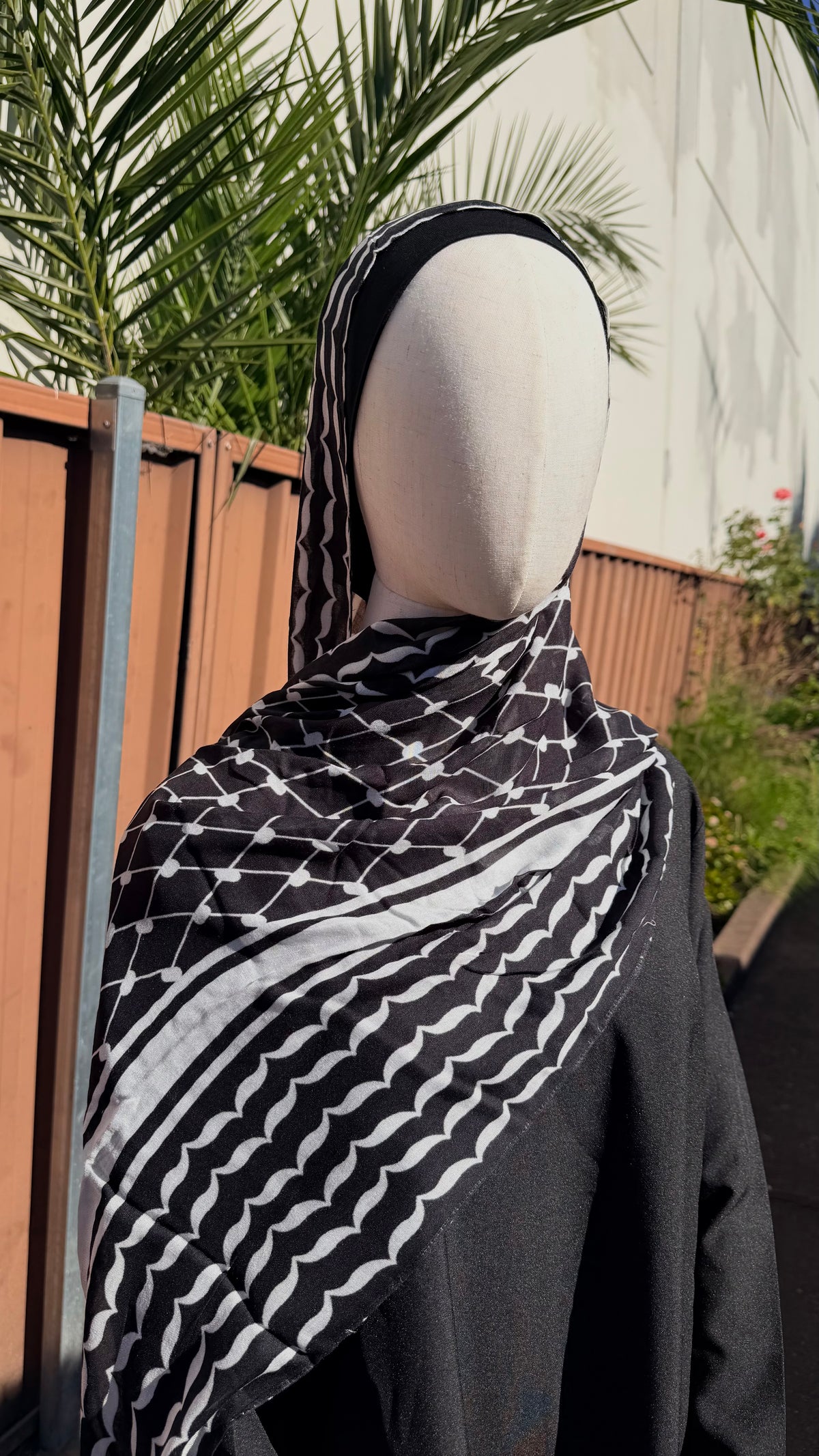 Keffiyeh Modal Hijab (Limited Edition)