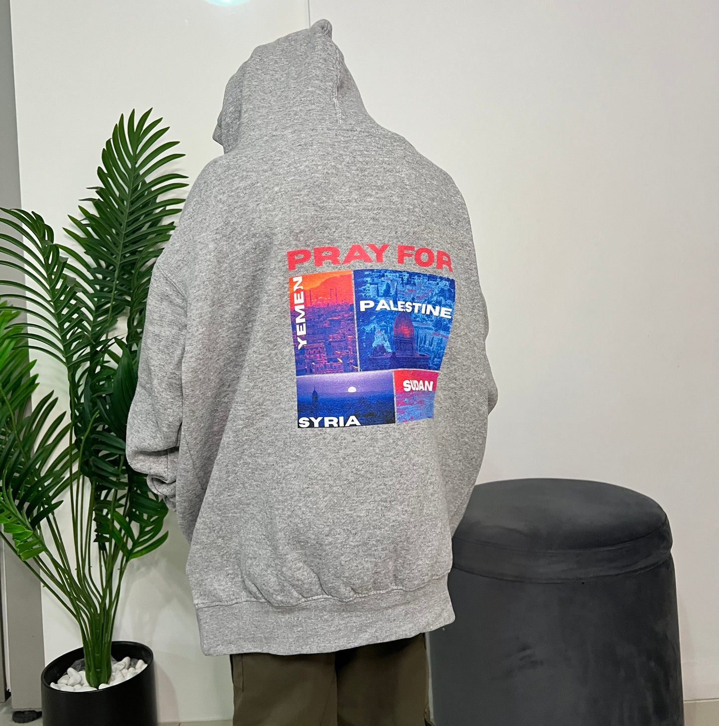 Pray For Humanity - Youth Oversized Hoodie