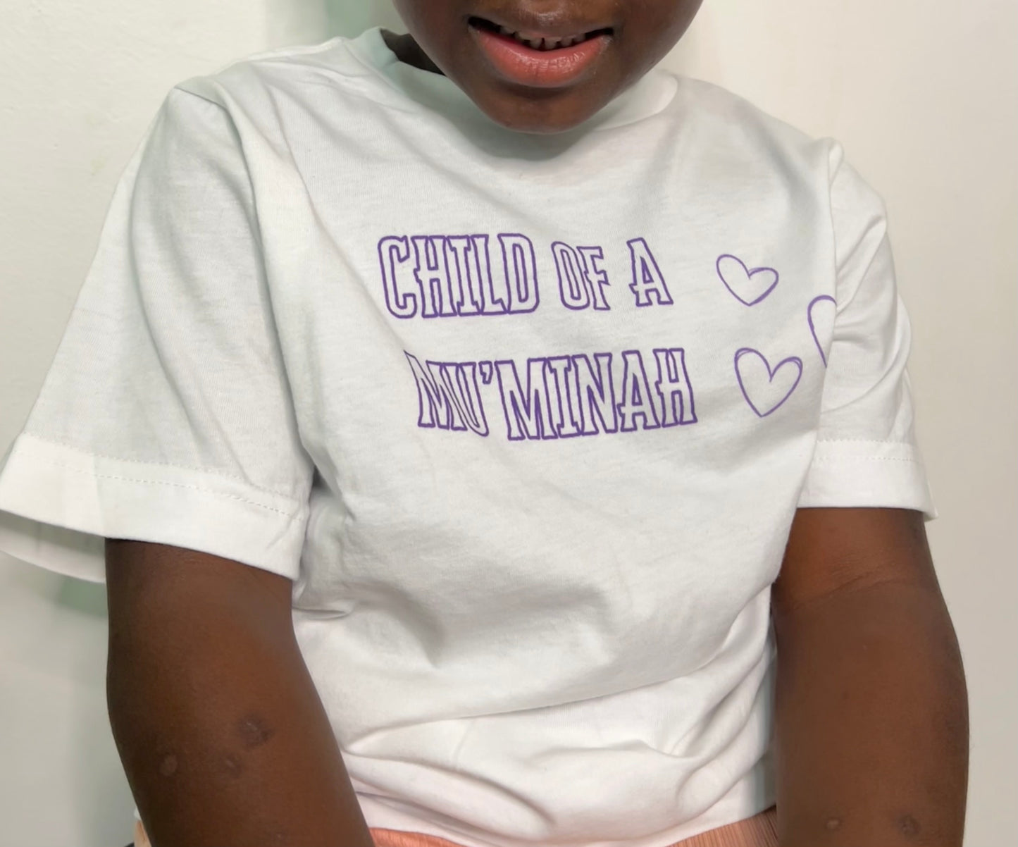 Girls Tee - Child of a Mu'minah