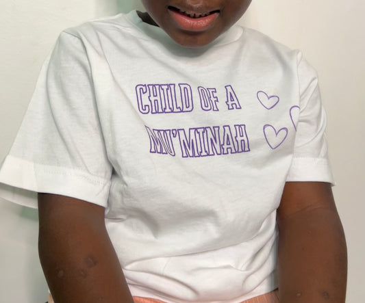 Girls Tee - Child of a Mu'minah