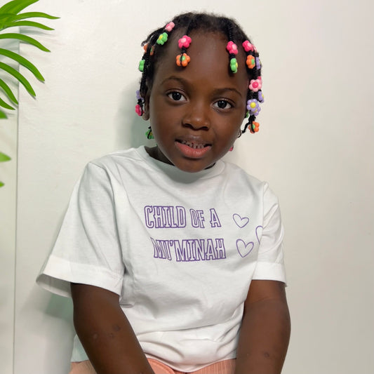 Girls Tee - Child of a Mu'minah