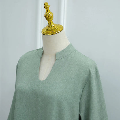 Safiya Linen Abaya
