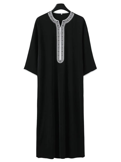 Premium Embroidered Thobe