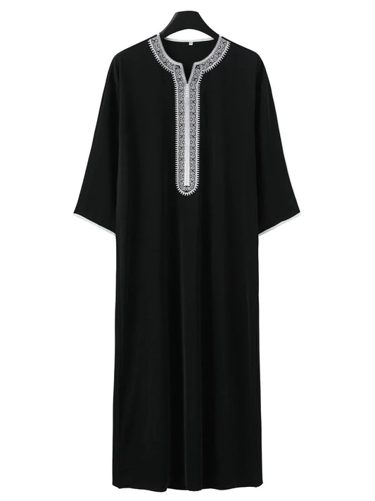 Premium Embroidered Thobe