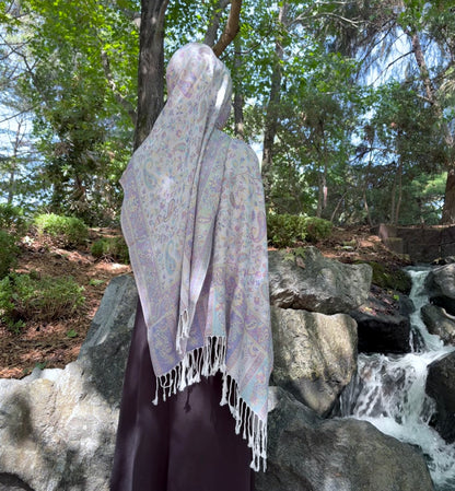 Lilac Pashmina