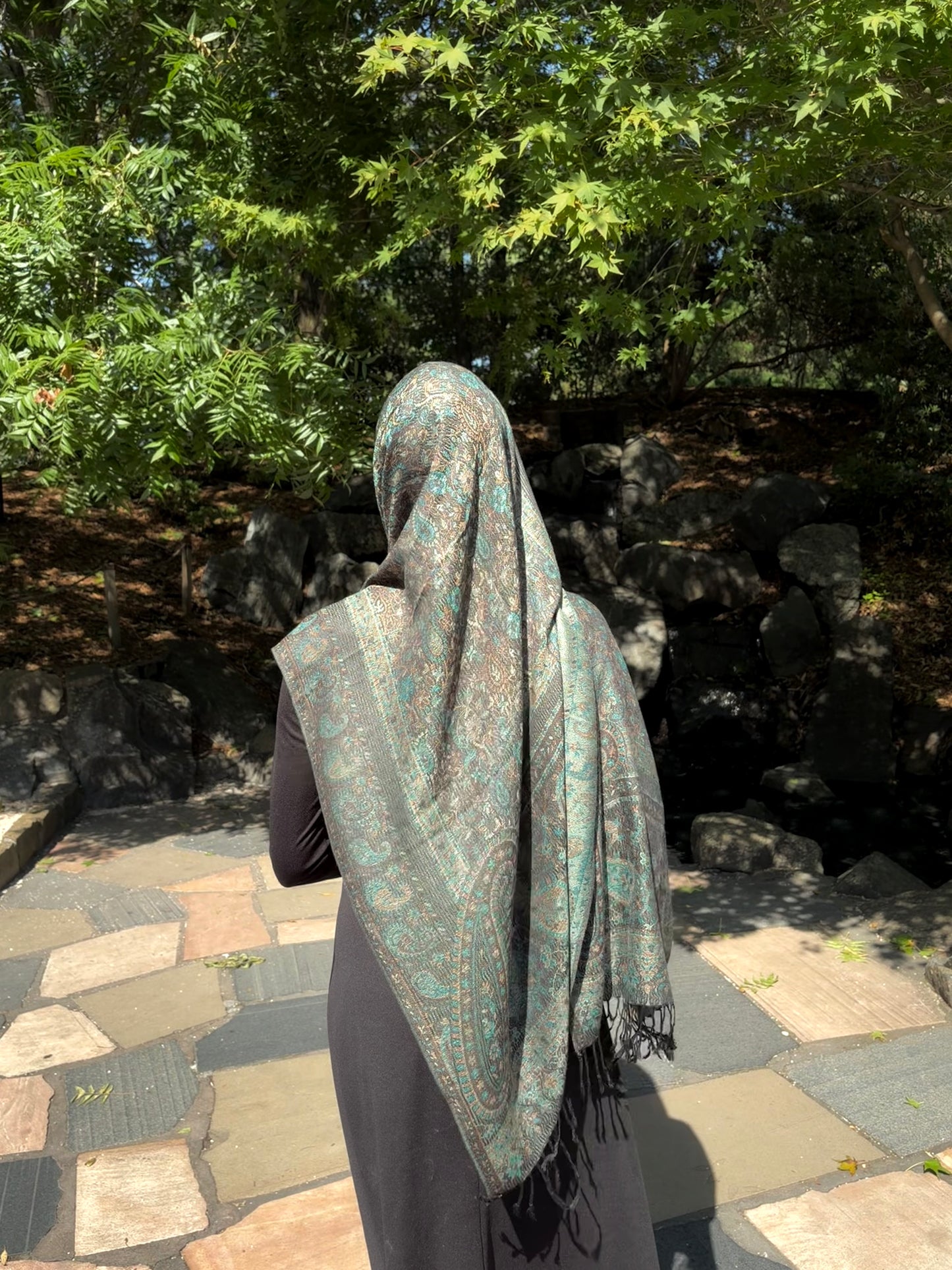 Forest Green Pashmina