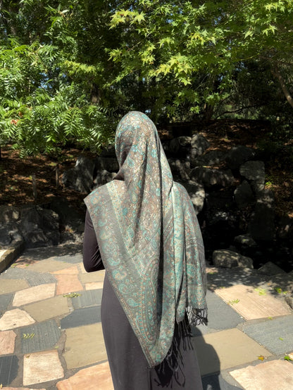 Forest Green Pashmina