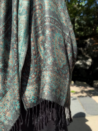 Forest Green Pashmina
