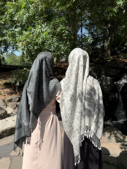 Grey Camel Pashmina