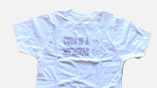 Girls Tee - Child of a Mu'minah