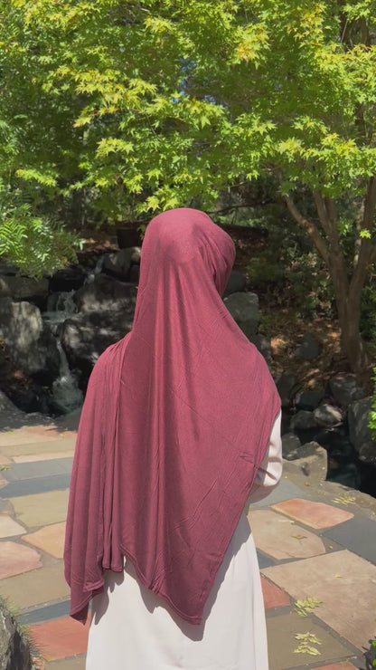 Essential Jersey Hijab – Shades of Brown