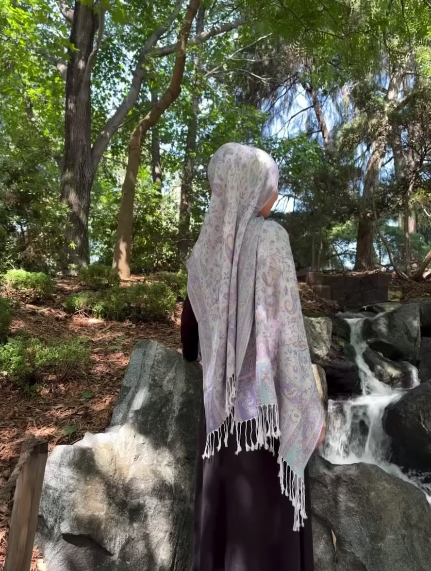 Lilac Pashmina