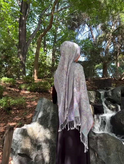 Lilac Pashmina