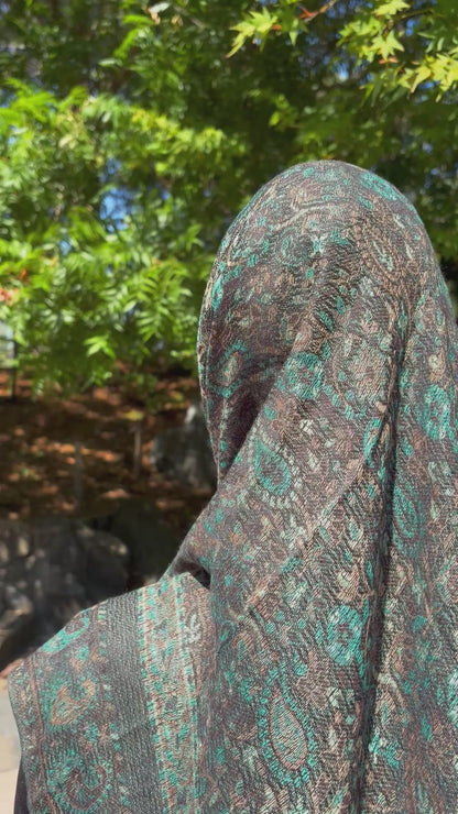 Forest Green Pashmina